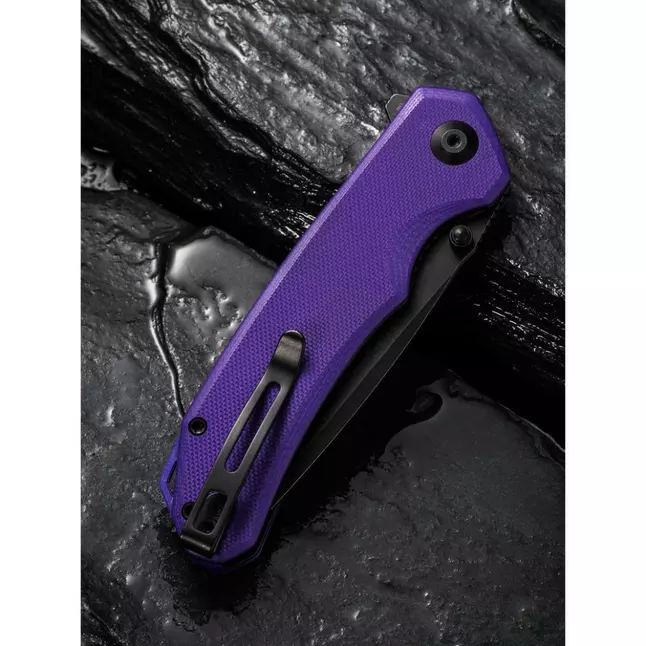 Ніж складаний туристичний Civivi Brazen, (8.8 см) D2 / G10 фіолетовий — Photo 12