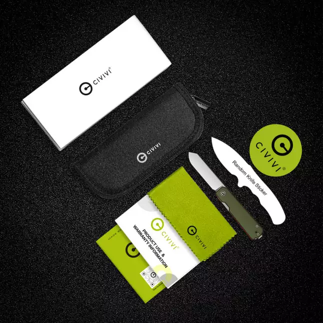 Ніж складаний кишеньковий Civivi Sendy, (7.2 см) Nitro-V / Guibourtia Wood — Photo 19