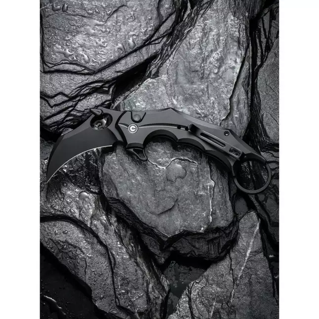 Ніж складаний кишеньковий Civivi Incisor II, (5.1 см) Nitro-V / Aluminum чорний — Photo 14