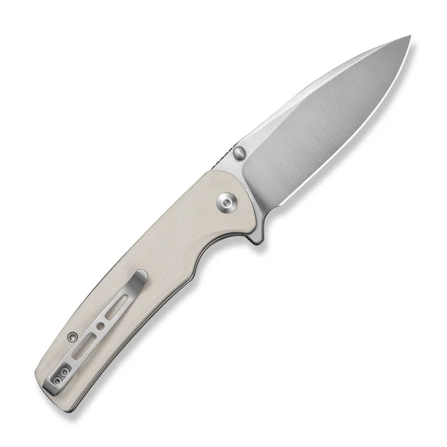 Ніж складаний туристичний Sencut Sachse (8.8 см) 9Cr18MoV / G10 айворі — Photo 1