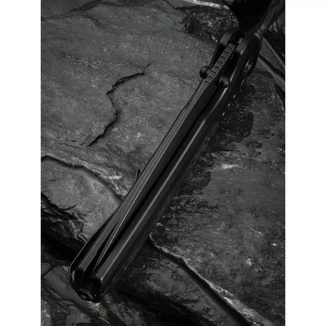 Ніж складаний туристичний Civivi Sentinel Strike II, (9.4 см) Nitro-V / Aluminum &amp; FRN чорний — Photo 14