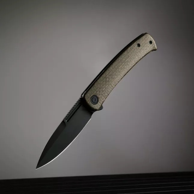 Нож складной туристический Civivi Cetos, (8.8 см) 14C28N / Micarta &amp; Stainless коричневый — Photo 10