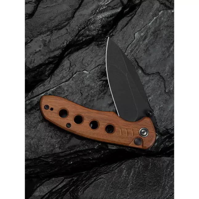 Ніж складаний кишеньковий Civivi Triptych, (7.6 см) 14C28N / Guibourtia Wood — Photo 11
