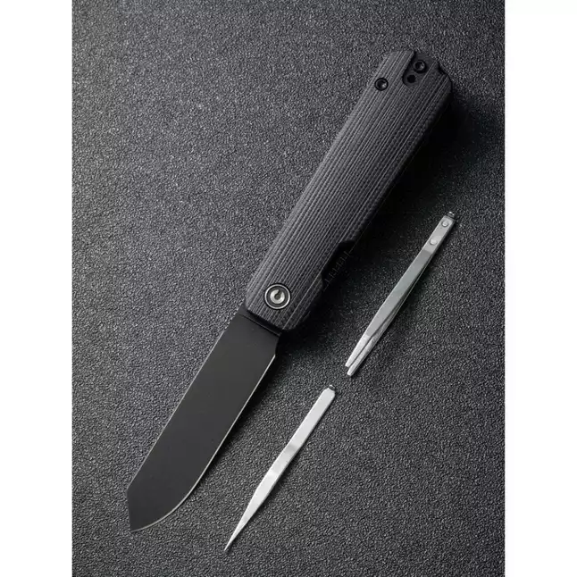 Ніж складаний кишеньковий Civivi Sendy, (7.2 см) Nitro-V / G10 чорний — Photo 10