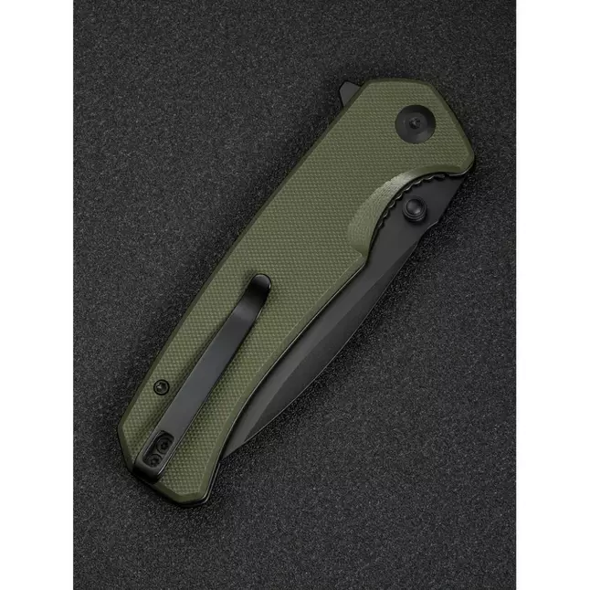 Ніж складаний туристичний Sencut Skarnax, (9.6 см) 9Cr18MoV / G10 темно-зелений — Photo 11