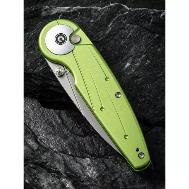 Ніж складаний туристичний Civivi Starflare, (8.4 см) Nitro-V / Aluminum зелений — Photo 12