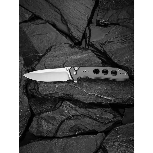 Ніж складаний туристичний Civivi Hyperpulse, (8.9 см) 14C28N / Aluminum сірий — Photo 16