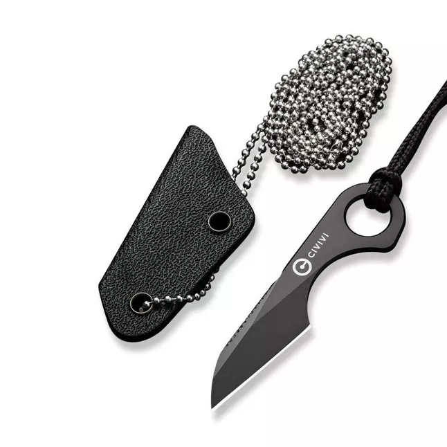 Ніж фіксований тактичний Civivi Gramis, (2.6 см) 14C28N чорний — Photo 8