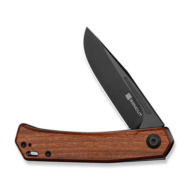 Ніж складаний кишеньковий Sencut Braxx, (7.93 см) D2 / Guibourtia Wood дерево — Photo 2