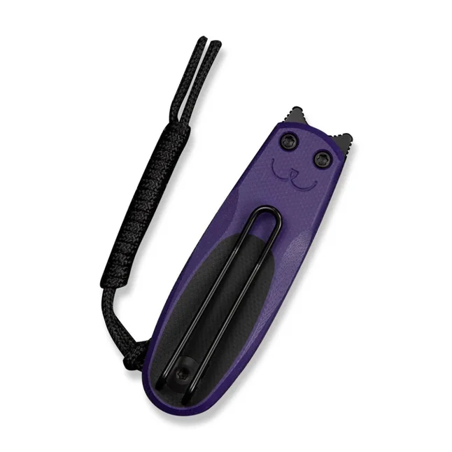 Ніж складаний кишеньковий Civivi Purr, (4.65 см) Nitro-V / G10 фіолетовий/чорний — Photo 4