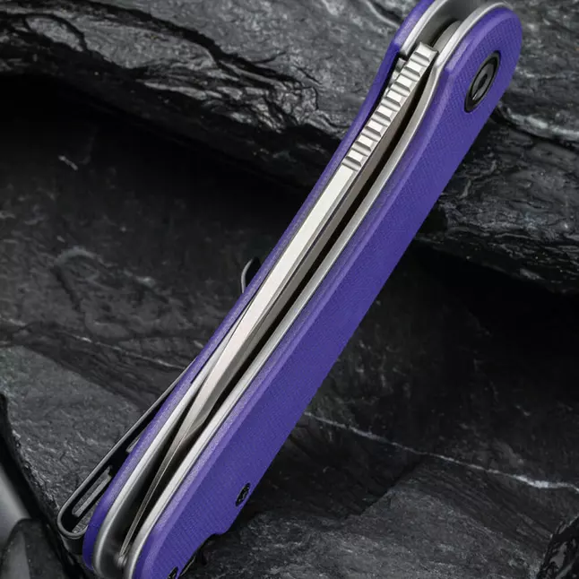 Ніж складаний кишеньковий Civivi Elementum, (7.5 см) D2 / G10 фіолетовий — Photo 6