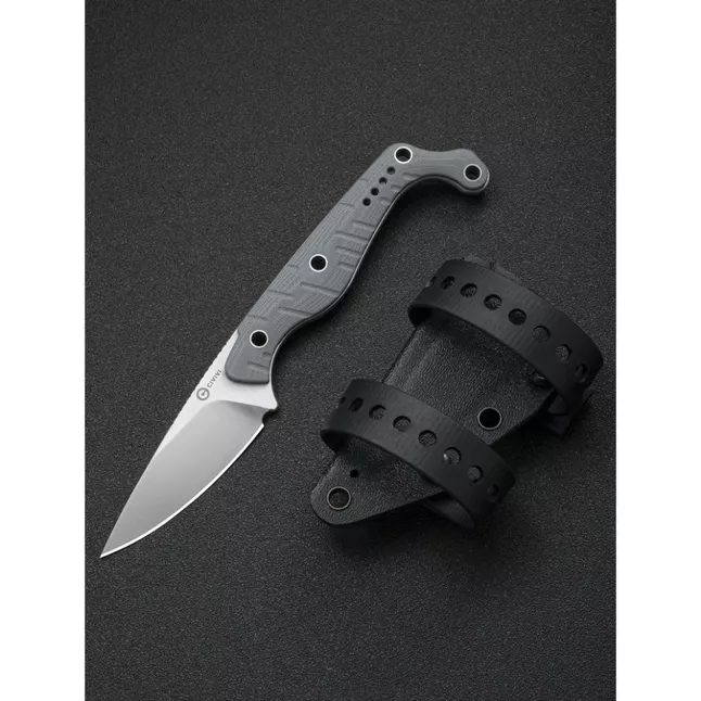 Нож фиксированный тактический Civivi SOKN, (7.2 см) Nitro-V / G10 серый — Photo 9