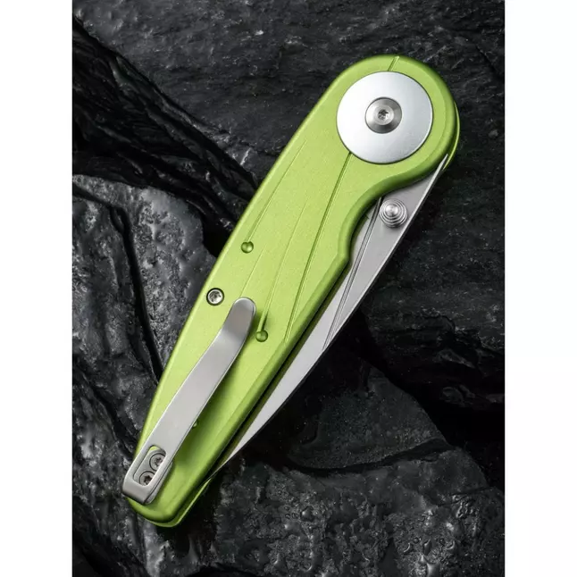 Ніж складаний туристичний Civivi Starflare, (8.4 см) Nitro-V / Aluminum зелений — Photo 13