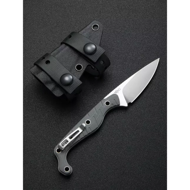 Нож фиксированный тактический Civivi SOKN, (7.2 см) Nitro-V / G10 серый — Photo 10