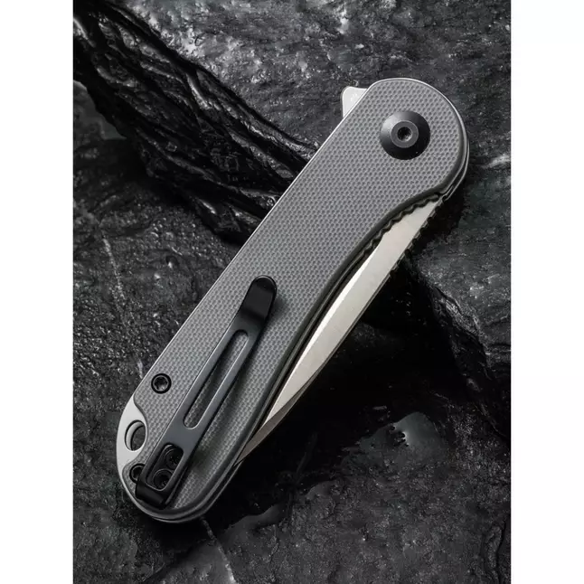 Ніж складаний кишеньковий Civivi Elementum, (7.5 см) D2 / G10 сірий — Photo 12