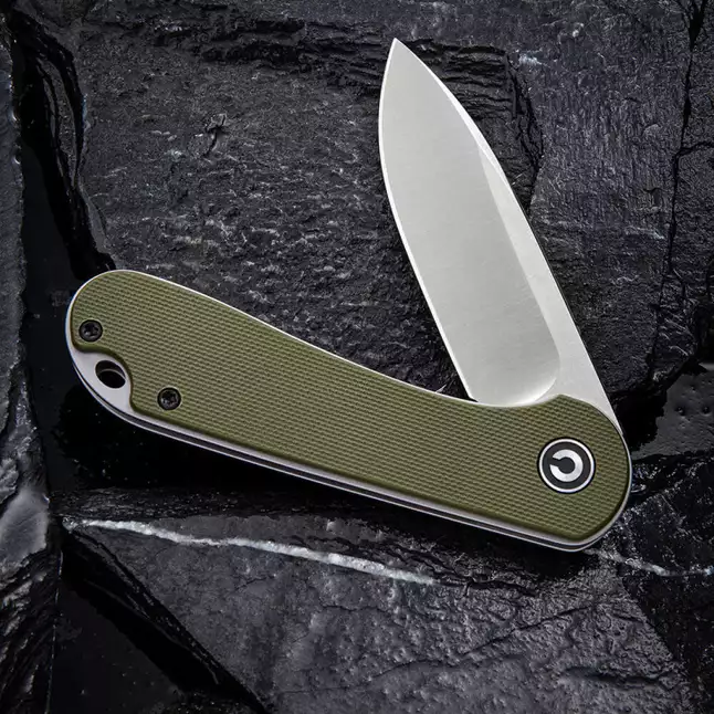 Нож складной карманный Civivi Elementum, (7.5 см) D2 / G10 оливковый — Photo 2