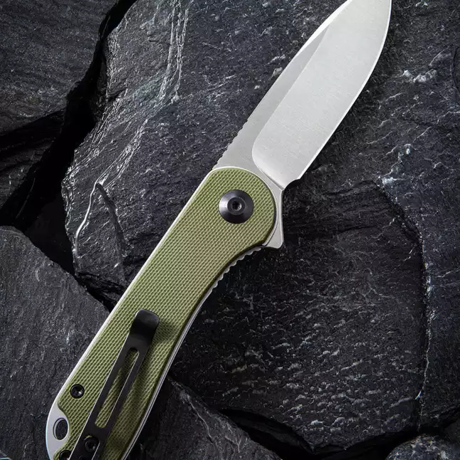 Нож складной карманный Civivi Elementum, (7.5 см) D2 / G10 оливковый — Photo 1