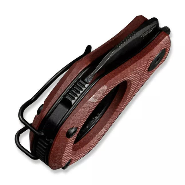 Ніж складаний кишеньковий Civivi Pyrus, (1.6 см) 14C28N / G10 темно-червоний — Photo 6