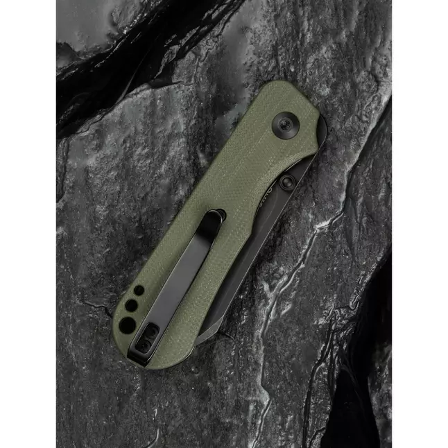Ніж складаний кишеньковий Civivi Crabby, (6.9 см) 14C28N / G10 темно-зелений — Photo 13