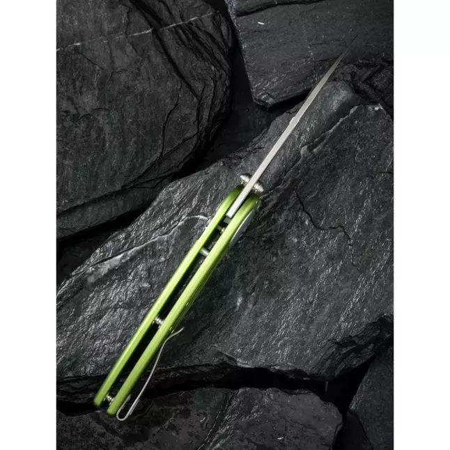 Ніж складаний туристичний Civivi Starflare, (8.4 см) Nitro-V / Aluminum зелений — Photo 15