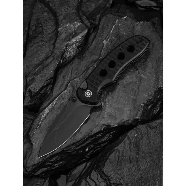 Ніж складаний кишеньковий Civivi Triptych, (7.6 см) 14C28N / G10 чорний — Photo 9