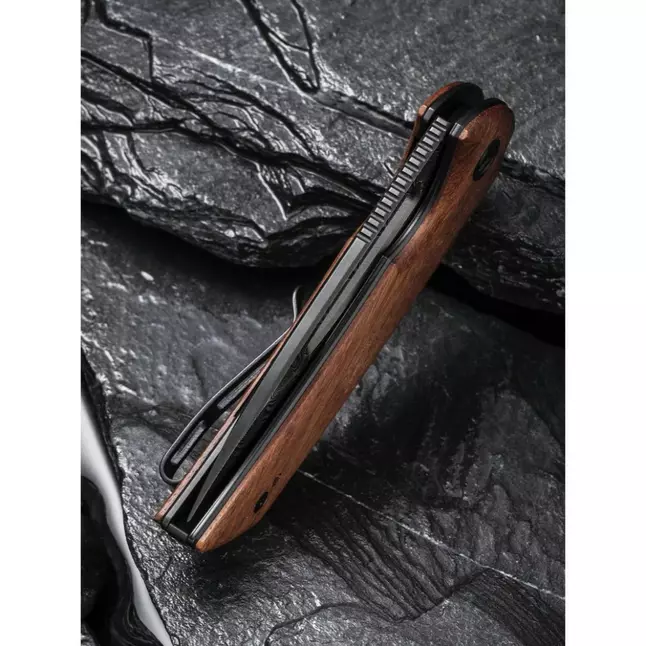 Ніж складаний кишеньковий Civivi Odium, (6.7 см) Damascus / Guibourtia Wood — Photo 13