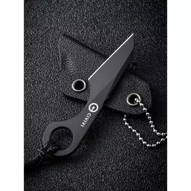Ніж фіксований тактичний Civivi Gramis, (2.6 см) 14C28N чорний — Photo 15