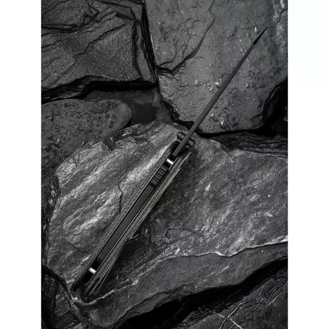 Ніж складаний туристичний Civivi Vision FG, (8.9 см) Nitro-V / Micarta темно-сірий — Photo 15