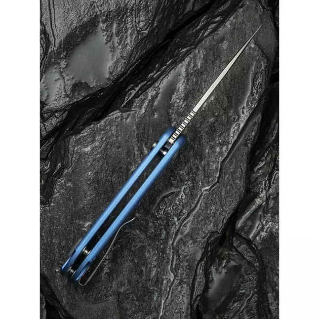 Нож складной карманный Civivi Elementum II, (7.5 см) Nitro-V / Aluminum синий — Photo 15
