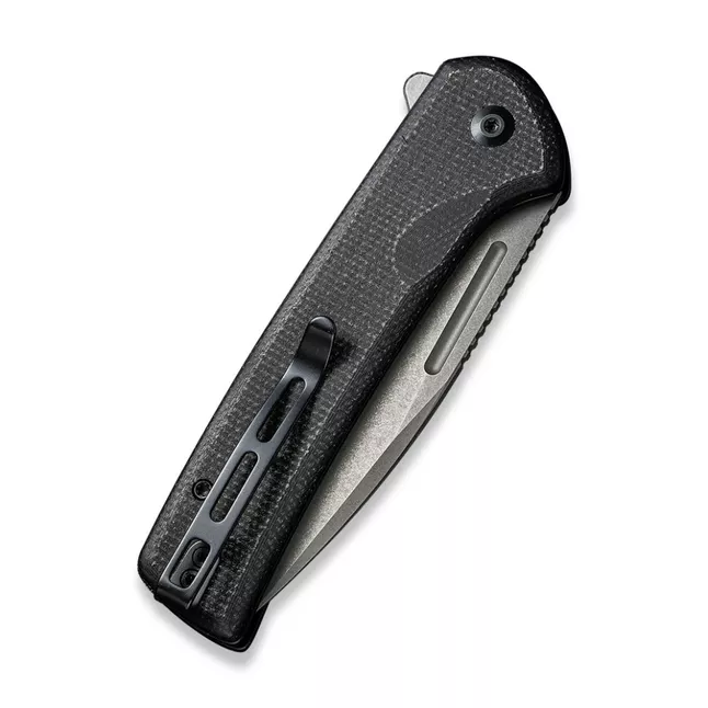 Ніж складаний туристичний Civivi Conspirator, (8.8 см) Nitro-V / Micarta чорний — Photo 4