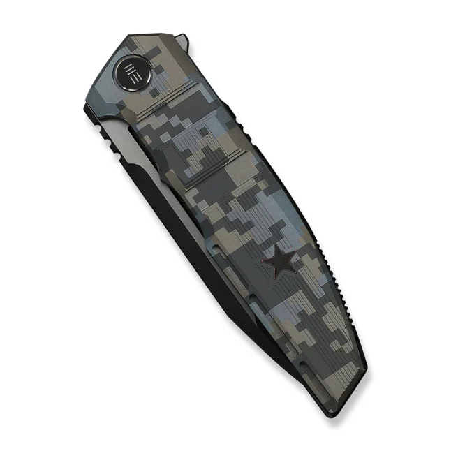 Ніж складаний туристичний Weknife Breach (9.8 см) Bohler M390 / Titanium піксель — Photo 3