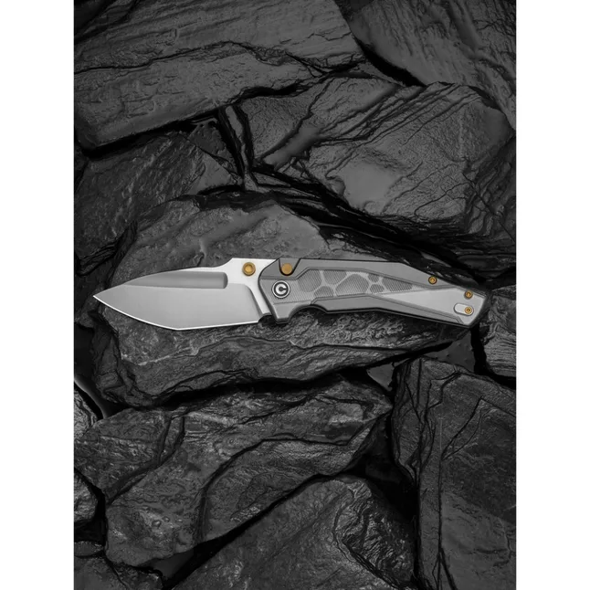 Ніж складаний туристичний Civivi Wellmax (9.1 см) 14C28N / Aluminum сірий — Photo 8