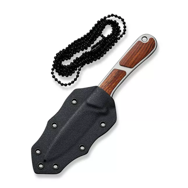 Нож фиксированный тактический Civivi Mini Elementum, (5.7 см) Nitro-V / Guibourtia Wood — Photo 5