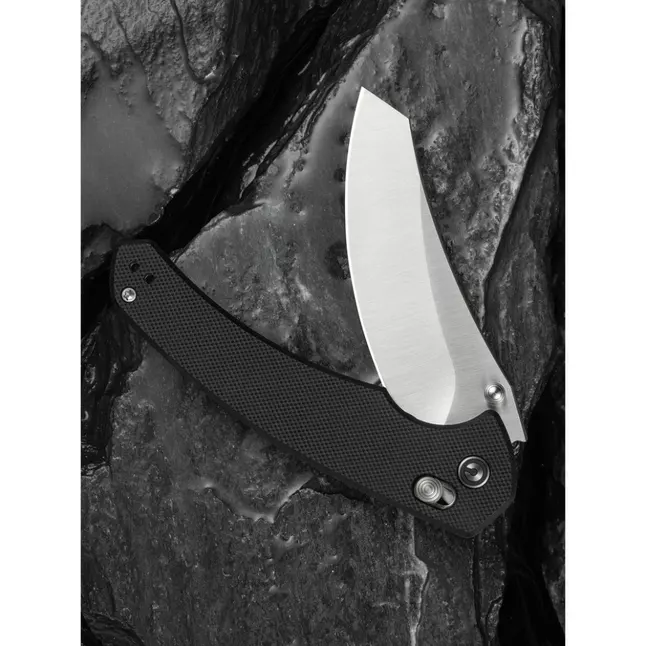 Ніж складаний туристичний Civivi Sixgill, (8.7 см) Nitro-V / G10 чорний — Photo 11