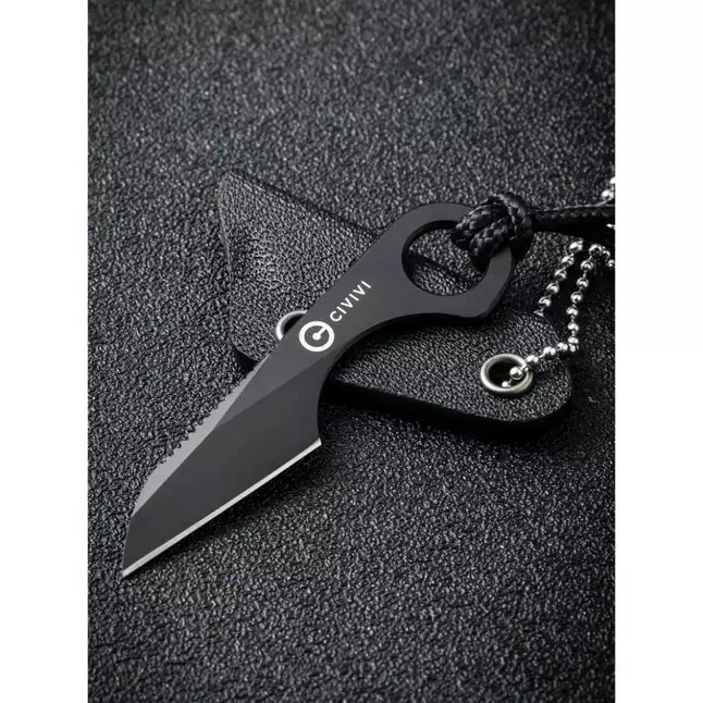 Ніж фіксований тактичний Civivi Gramis, (2.6 см) 14C28N чорний — Photo 13