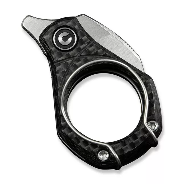 Ніж складаний кишеньковий Civivi Pyrus, (1.6 см) 14C28N / Carbon Fiber темно-сірий — Photo 4