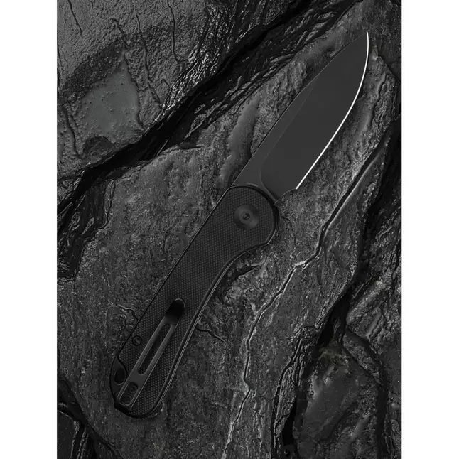 Ніж складаний кишеньковий Civivi Elementum Slip Joint, (7.5 см) 14C28N / G10 чорний — Photo 10