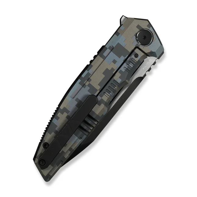 Ніж складаний туристичний Weknife Breach (9.8 см) Bohler M390 / Titanium піксель — Photo 4