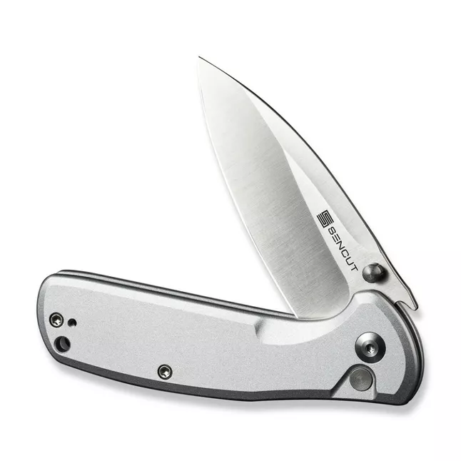 Ніж складаний кишеньковий Sencut ArcBlast, (7.6 см) 9Cr18MoV / Aluminum сірий — Photo 2