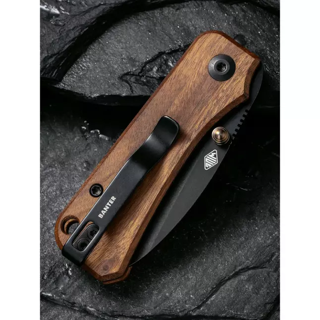 Ніж складаний кишеньковий Civivi Baby Banter, (5.9 см) Nitro-V / Guibourtia Wood — Photo 13