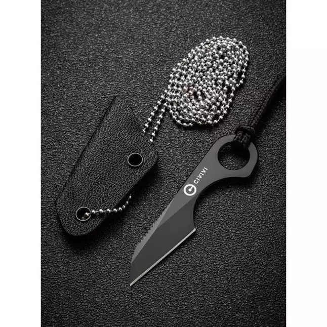 Ніж фіксований тактичний Civivi Gramis, (2.6 см) 14C28N чорний — Photo 18