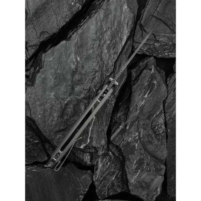 Ніж складаний туристичний Civivi Pragma Prime, (8.9 см) Damascus / Aluminum сірий — Photo 14