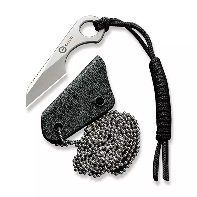 Нож фиксированный тактический Civivi Gramis, (2.6 см) 14C28N серый