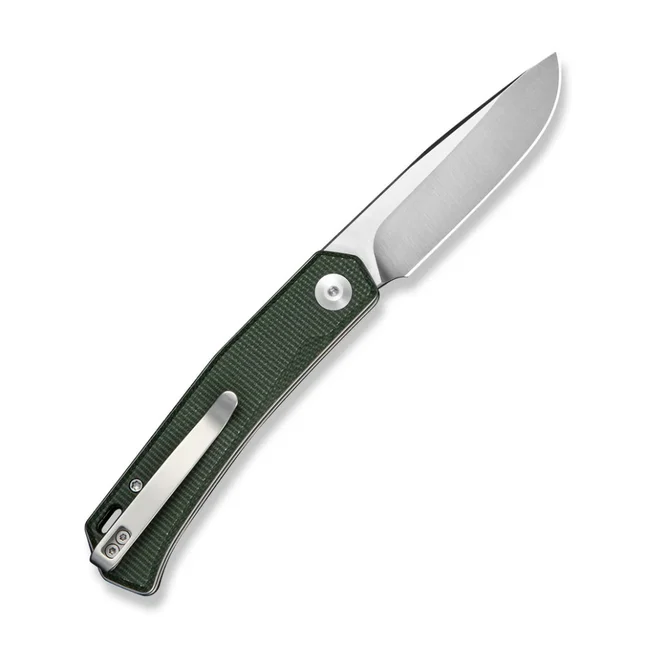 Ніж складаний кишеньковий Sencut Braxx, (7.93 см) D2 / Canvas Micarta зелений — Photo 1