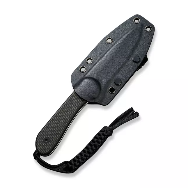 Ніж фіксований тактичний Civivi Elementum, (10.1 см) D2 / Micarta чорний — Photo 5