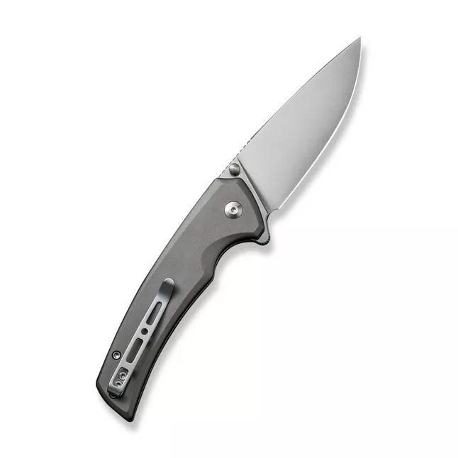 Нож складной туристический Sencut Serene, (8.8 см) D2 / Aluminum серый — Photo 1