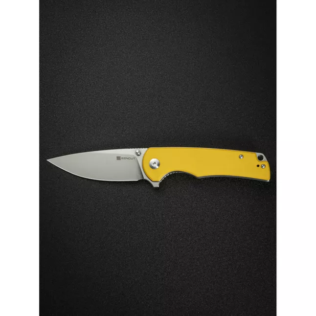 Ніж складаний туристичний Sencut Praktisk, (9.1 см) 9Cr18MoV / G10 жовтий — Photo 14