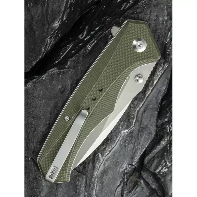 Ніж складаний туристичний Civivi Photonix, (9.4 см) 14C28N / G10 темно-зелений — Photo 13