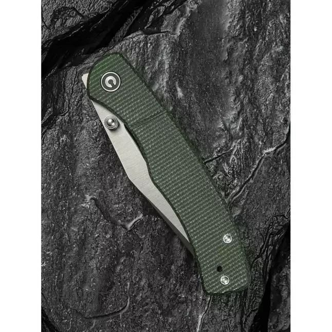 Ніж складаний кишеньковий Civivi Clingman, (7.6 см) Nitro-V / Micarta темно-зелений — Photo 12
