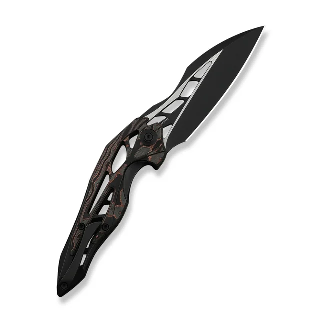 Нож складной туристический Weknife Arrakis (8.8 см) Vanax / Titanium черный — Photo 1